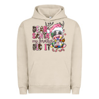 Pigment French Oak dear santa my brother did it Urban Hoodie - AdoDesignShop