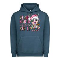 Pigment Midnight Navy dear santa my brother did it Urban Hoodie - AdoDesignShop