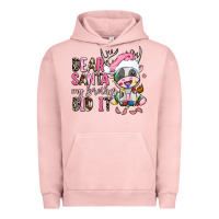 Pigment Salmon dear santa my brother did it Urban Hoodie - AdoDesignShop