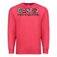 Cardinal glamper way too boujee for tents Premium Sweatshirt - RanaPortraitStore