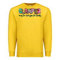 Lemon glamper way too boujee for tents Premium Sweatshirt - RanaPortraitStore