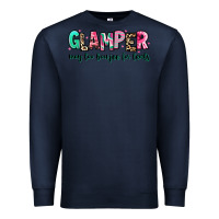 Navy glamper way too boujee for tents Premium Sweatshirt - RanaPortraitStore