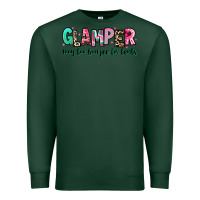 Sports Green glamper way too boujee for tents Premium Sweatshirt - RanaPortraitStore