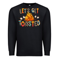 Black let's get toasted Premium Sweatshirt - RanaPortraitStore