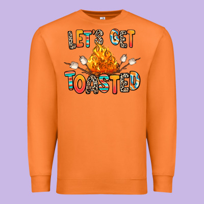 Premium Sweatshirt let's get toasted