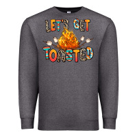 Charcoal Heather let's get toasted Premium Sweatshirt - RanaPortraitStore