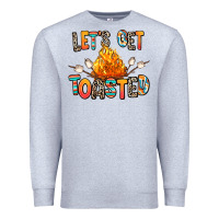 Heather Grey let's get toasted Premium Sweatshirt - RanaPortraitStore