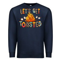 Navy let's get toasted Premium Sweatshirt - RanaPortraitStore