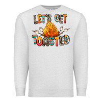 Oatmeal Heather let's get toasted Premium Sweatshirt - RanaPortraitStore