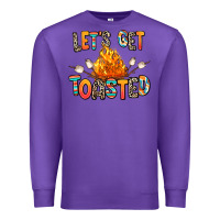 Purple let's get toasted Premium Sweatshirt - RanaPortraitStore