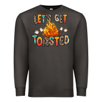 Smoke let's get toasted Premium Sweatshirt - RanaPortraitStore