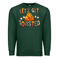 Sports Green let's get toasted Premium Sweatshirt - RanaPortraitStore