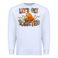 White let's get toasted Premium Sweatshirt - RanaPortraitStore