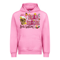 Fuchsia Pink dead inside but festive Urban Hoodie - AdoDesignShop