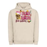 Pigment French Oak dead inside but festive Urban Hoodie - AdoDesignShop