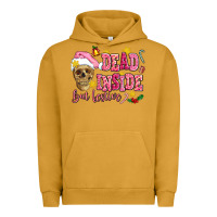 Pigment Peanut Butter dead inside but festive Urban Hoodie - AdoDesignShop