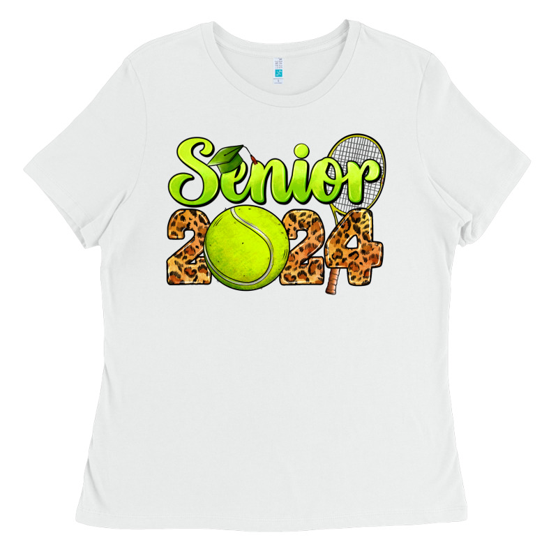 Tennis Senior 2024 Ladies Tee by BarkalooDesign | Teevron