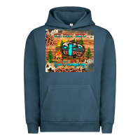 Pigment Midnight Navy the best days are spent camping Urban Hoodie - JahusDesignShop