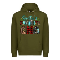 Army Green santas favorite cna Premium Hoodie - JahusDesignShop