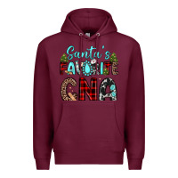 Burgundy santas favorite cna Premium Hoodie - JahusDesignShop