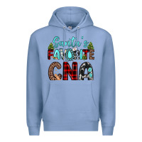 Colony Blue santas favorite cna Premium Hoodie - JahusDesignShop