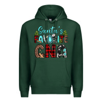Sports Green santas favorite cna Premium Hoodie - JahusDesignShop