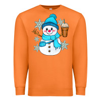 Carrot cute snowman Premium Sweatshirt - Zillion Design Studio