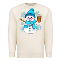 Sandshell cute snowman Premium Sweatshirt - Zillion Design Studio