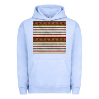 Pigment Grape Ice christmas mistletoe and stripes seamless pattern Urban Hoodie - BundleAndBundleShop