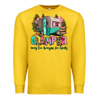 Lemon glamper way too boujee for tents 2 Premium Sweatshirt - RanaPortraitStore