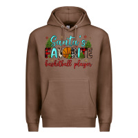 Chestnut santa s favorite basketball player Premium Hoodie - JahusDesignShop