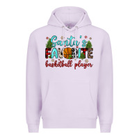 Lilac santa s favorite basketball player Premium Hoodie - JahusDesignShop