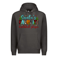Smoke santa s favorite basketball player Premium Hoodie - JahusDesignShop