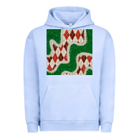 Pigment Grape Ice christmas diamond plaid and green glitter seamless pattern Urban Hoodie - BundleAndBundleShop