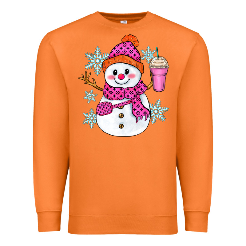 Bougie Snowman Premium Sweatshirt by Zillion Design Studio | Teevron