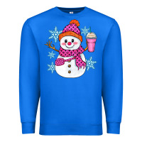 True Royal bougie snowman Premium Sweatshirt - Zillion Design Studio