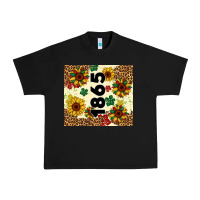Black juneteenth 1865 sunflowers Urban Heavy Tee - Artiststas