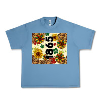 Pebble Blue juneteenth 1865 sunflowers Urban Heavy Tee - Artiststas