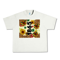 Pistachio juneteenth 1865 sunflowers Urban Heavy Tee - Artiststas