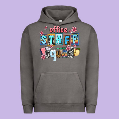 Staff Squad Urban Hoodie Designed By Adodesignshop