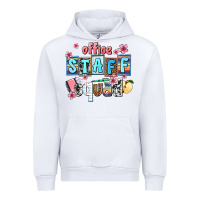 White staff squad Urban Hoodie - AdoDesignShop