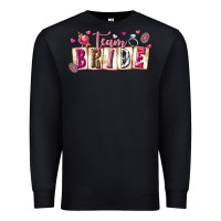 Black team bride Premium Sweatshirt - texasbilliewilder