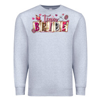 Heather Grey team bride Premium Sweatshirt - texasbilliewilder
