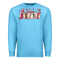 Ocean Blue team bride Premium Sweatshirt - texasbilliewilder