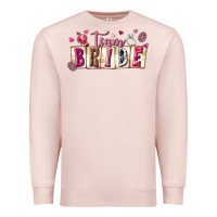 Pale Pink team bride Premium Sweatshirt - texasbilliewilder