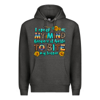 Charcoal Heather i speak my mind because it hurts to bite my tongue Premium Hoodie - AdoDesignShop