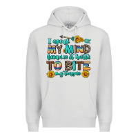 Dove Grey i speak my mind because it hurts to bite my tongue Premium Hoodie - AdoDesignShop