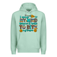 Seafoam i speak my mind because it hurts to bite my tongue Premium Hoodie - AdoDesignShop