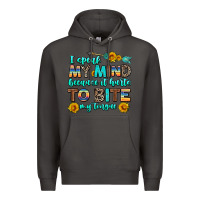 Smoke i speak my mind because it hurts to bite my tongue Premium Hoodie - AdoDesignShop