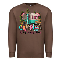 Chestnut camping is my happy place Premium Sweatshirt - RanaPortraitStore
